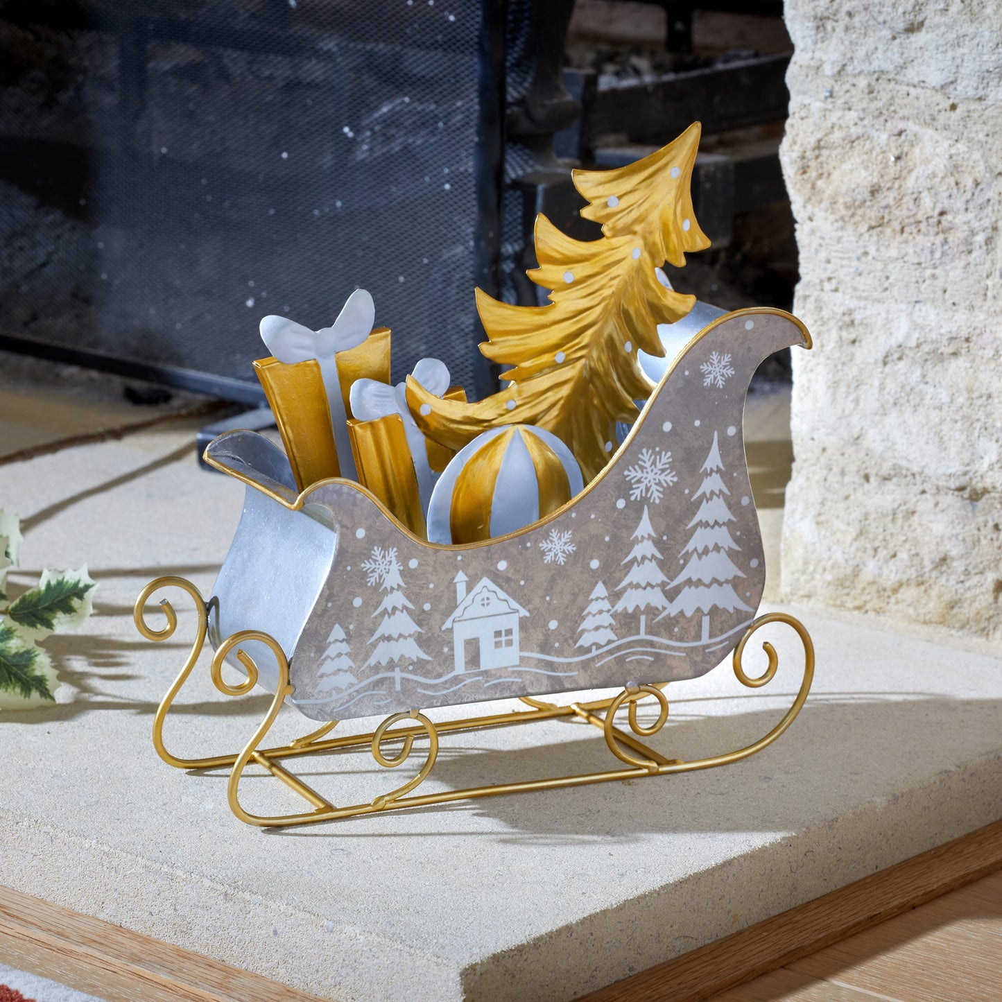 Santa's Silver Sleigh