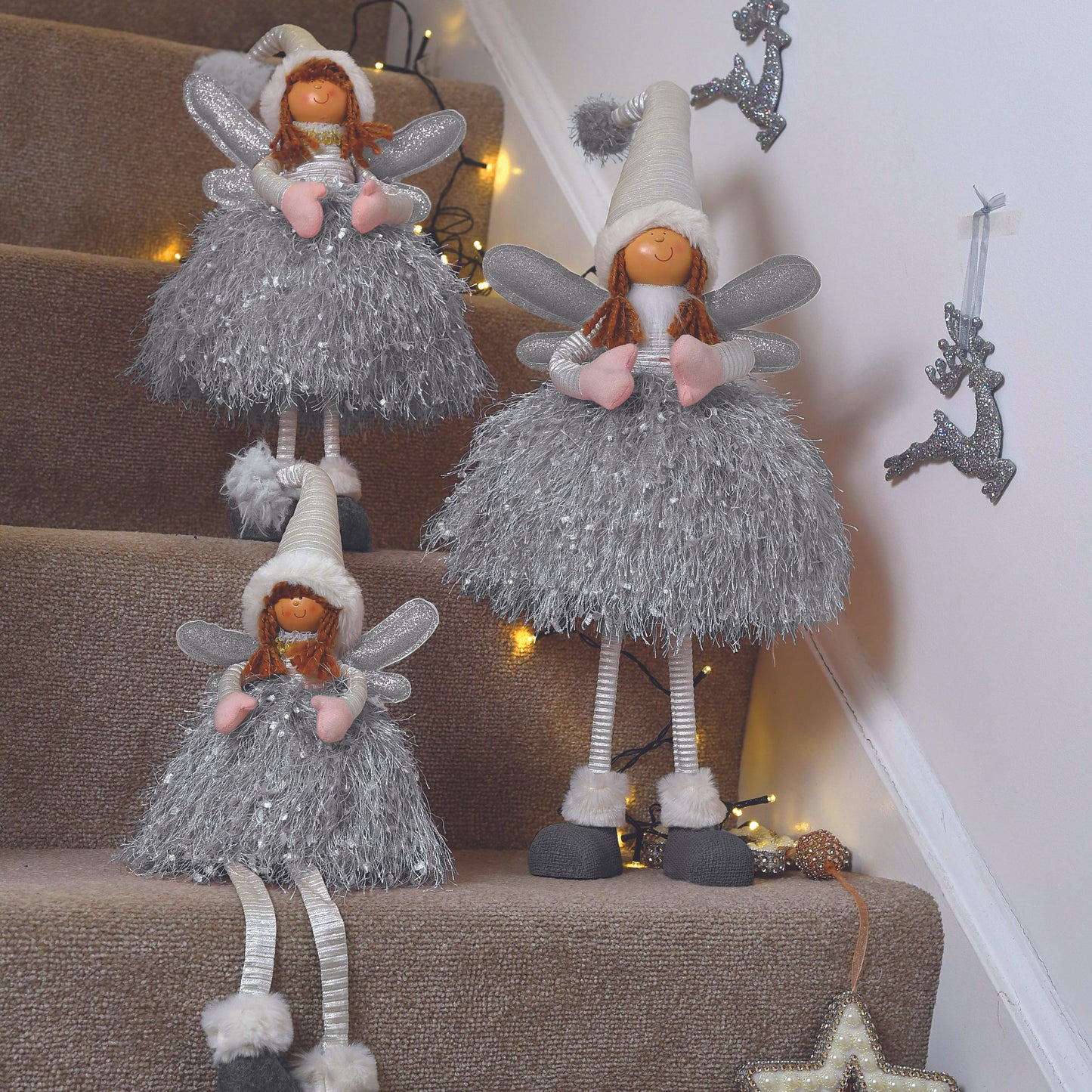 Kolekcia vianočných dekoračných figúriek víly Ophelia Fairy Princess od Three Kings