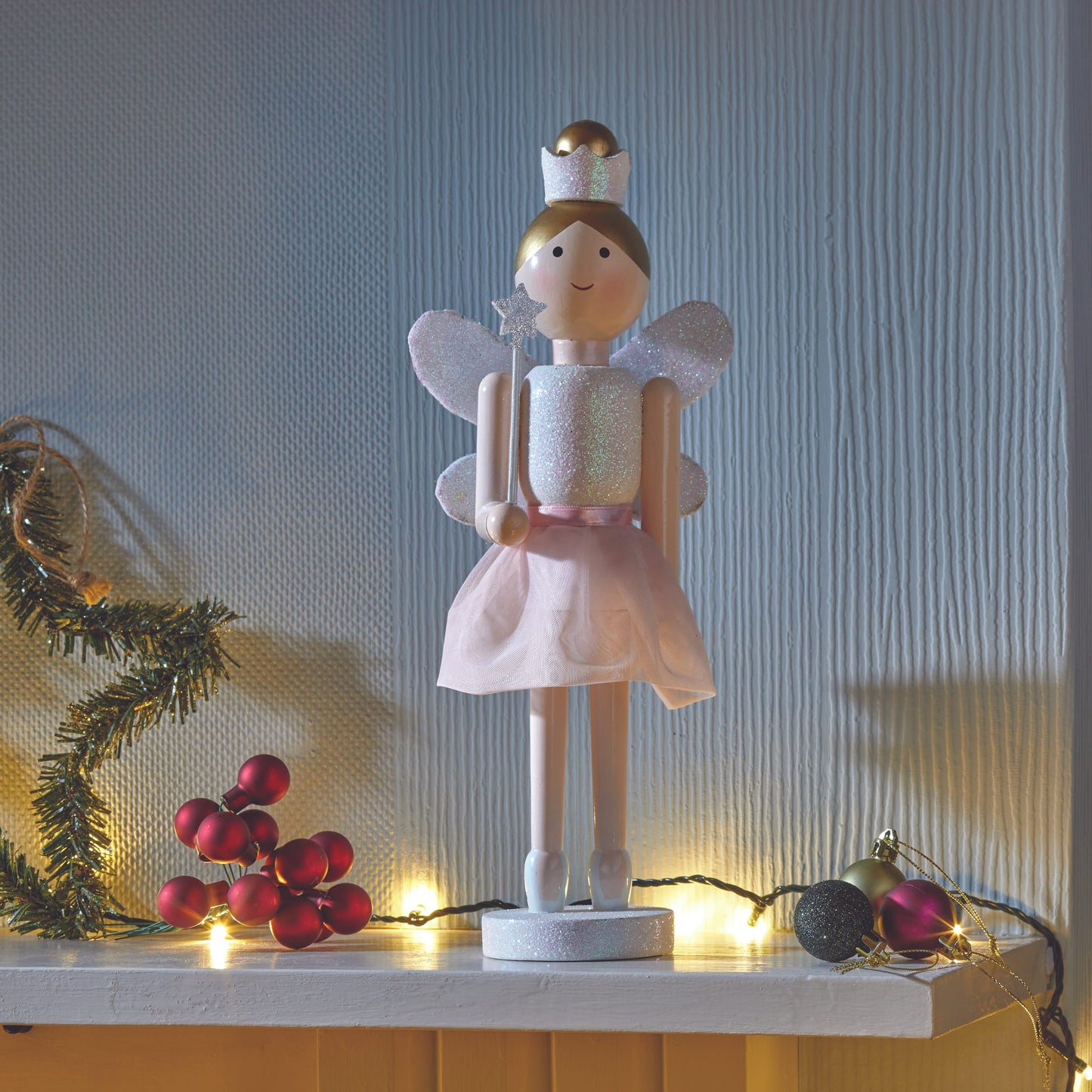 Fairycracker Pink & White Large 30cm
