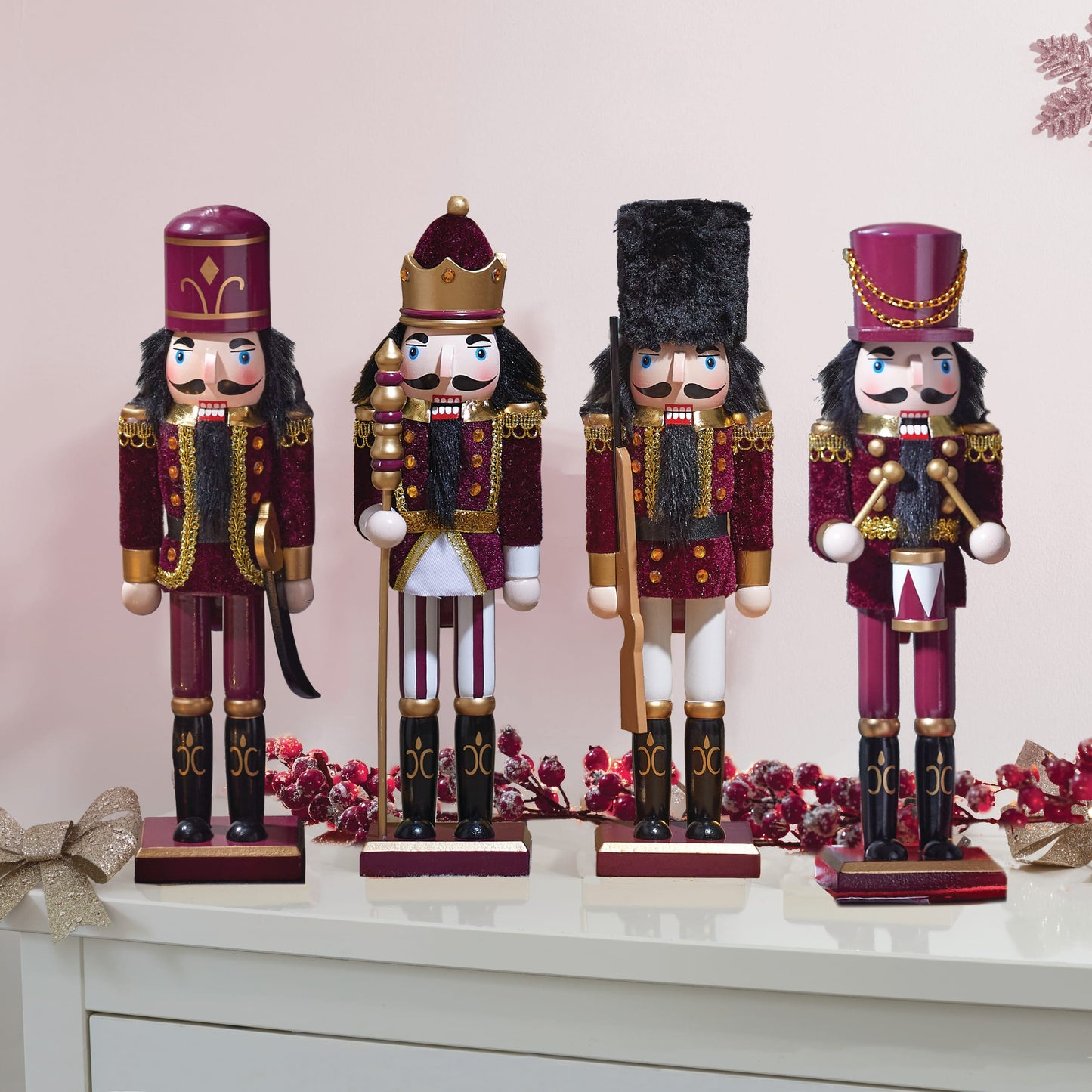 Burgundy Brigadier Large 30cm