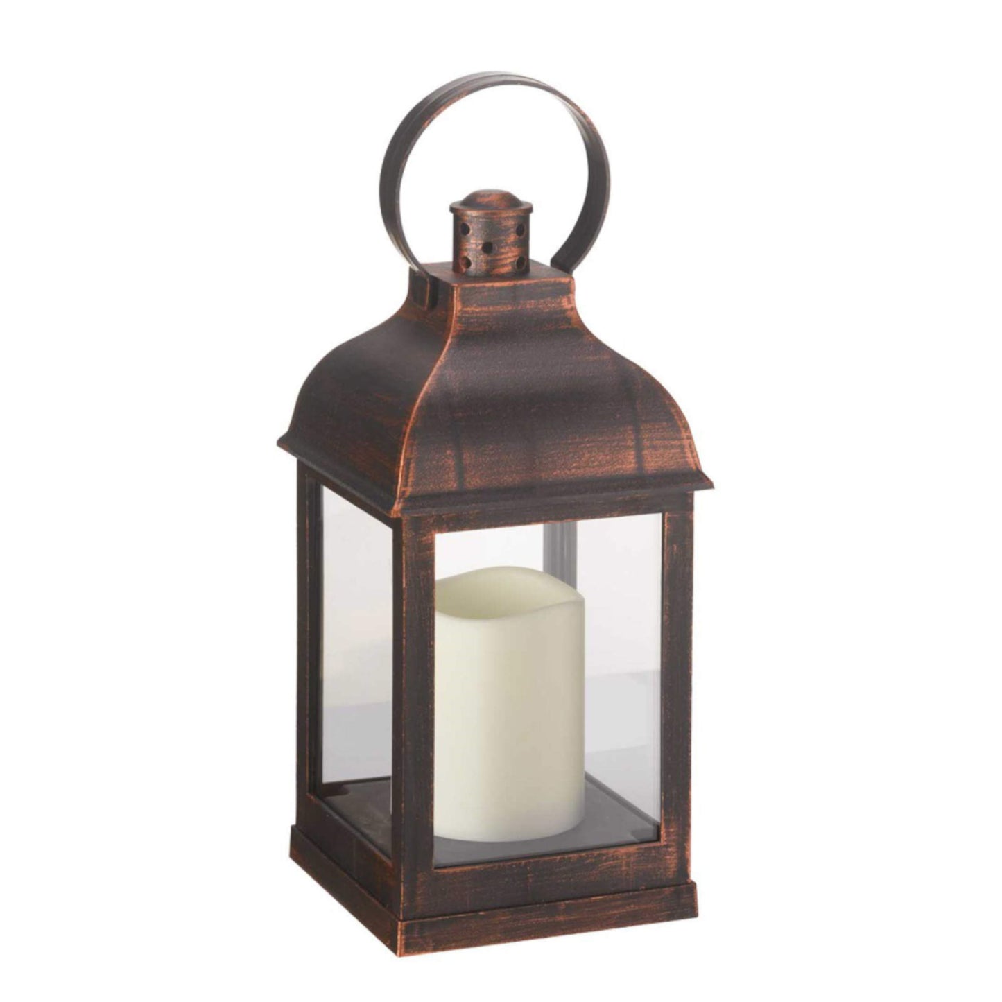 Lampáš s LED sviečkou ⸱ Crusade Lantern