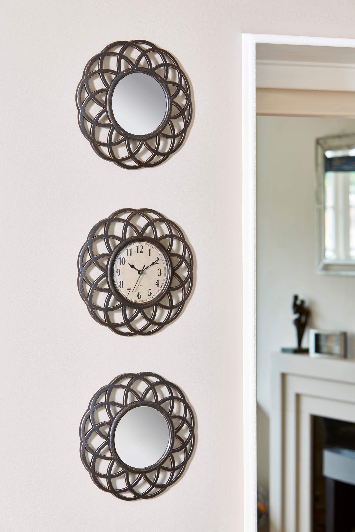 Nástenné hodiny ⌀ 25cm ⸱ Triple Ascot