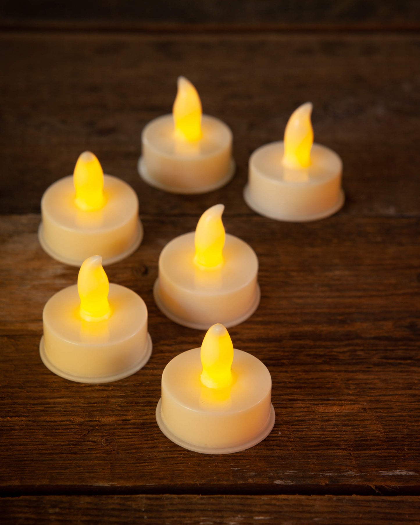 Čajová LED sviečka (sada 6ks) ⸱ LED T-Lights