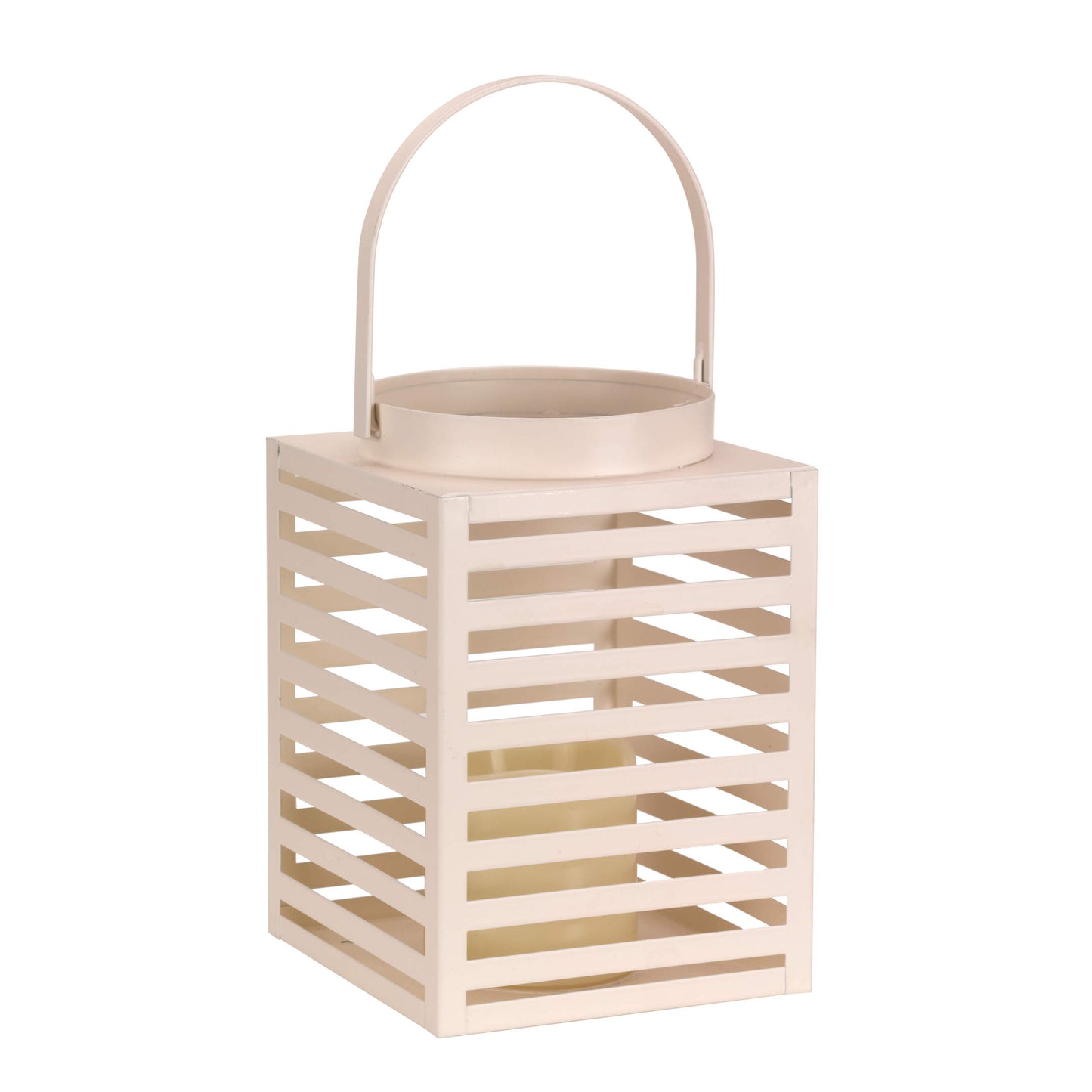 Kovový lampáš s LED sviečkou ⸱ La Paz Lantern