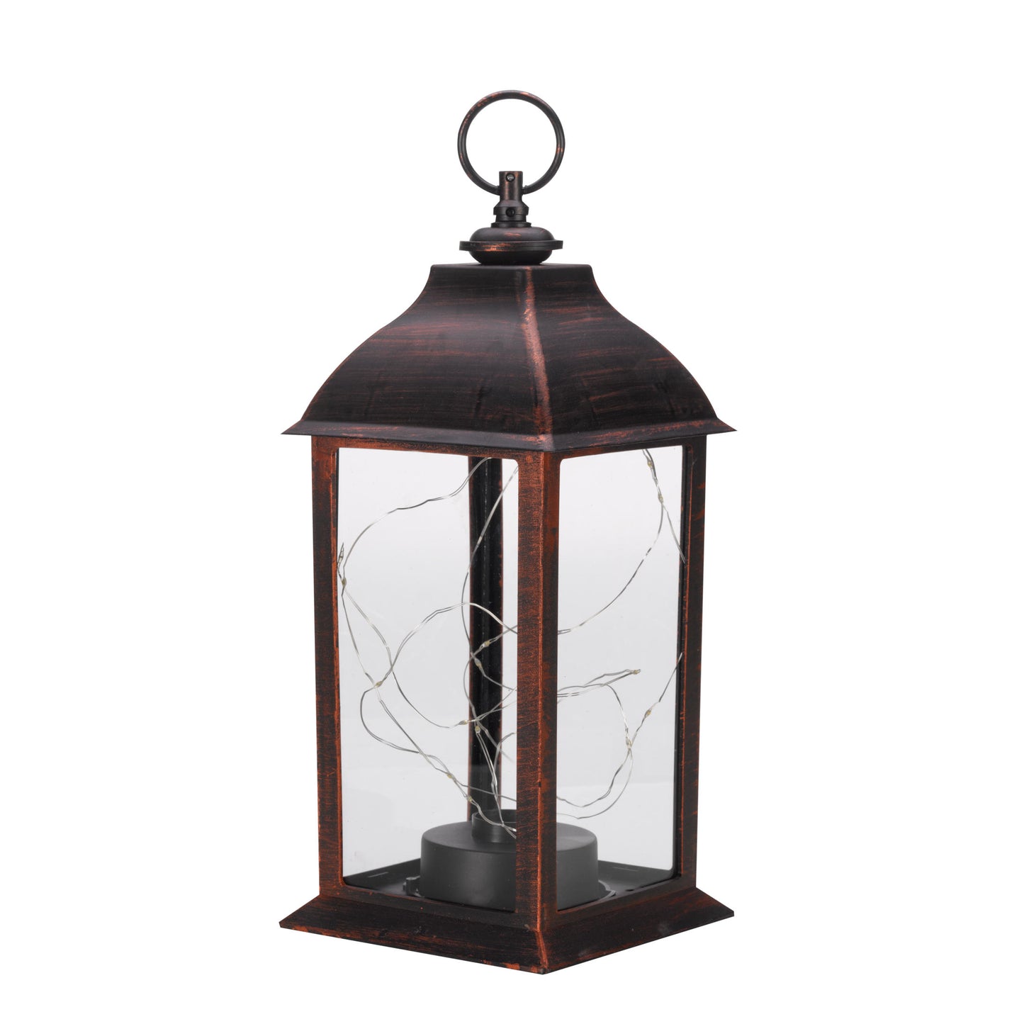 Firefly Dorset - tradičný lampáš s 30 teplými bielymi LEDkami na tenkom drôtiku vytvára svetluškine svetlo od Outside In designs