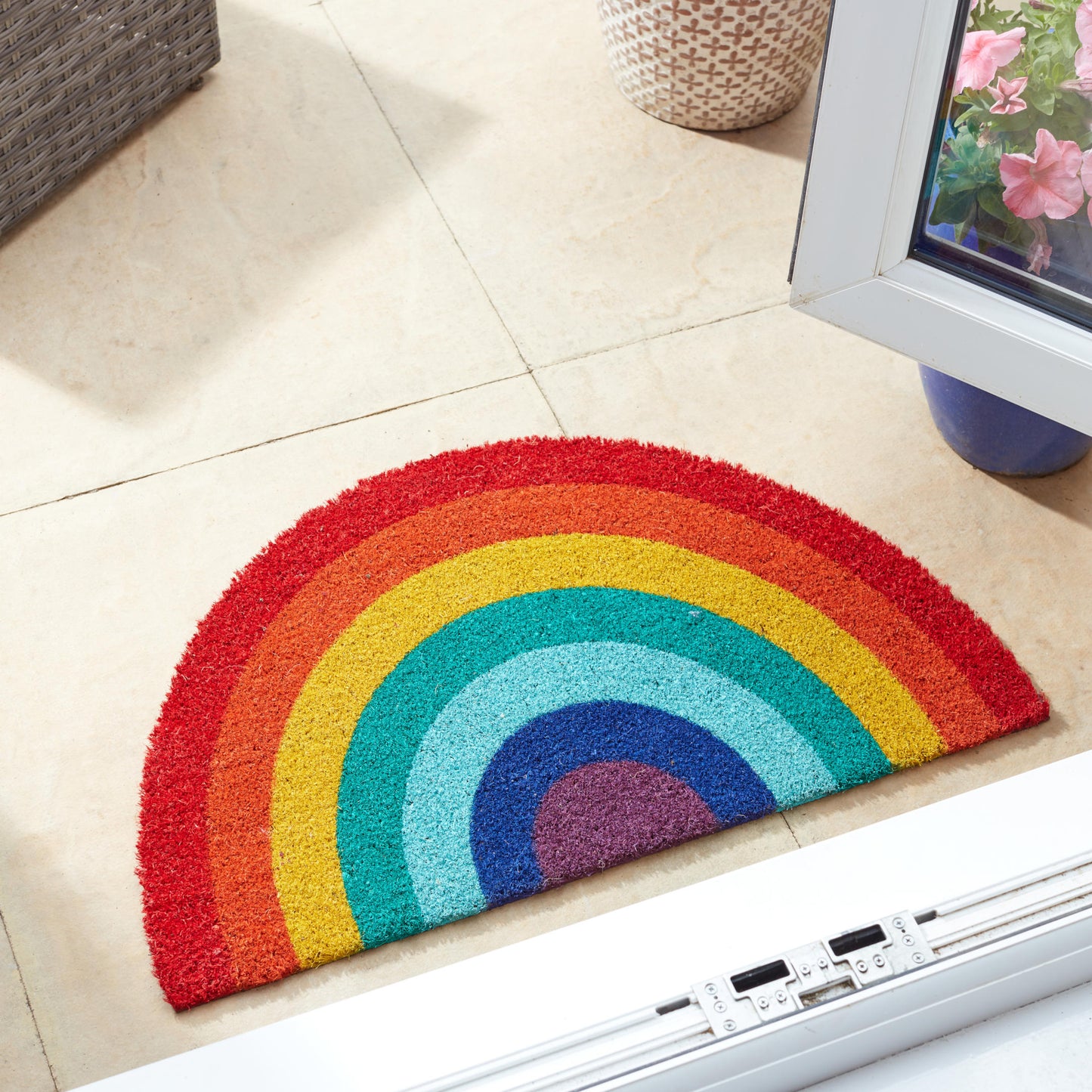 Rohožka pred dvere 75x45cm ⸱ Rainbow Crescent