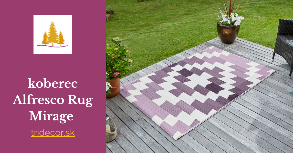 POST##33036238553142#Koberec Alfresco Rugs Mirage na drevenej terase