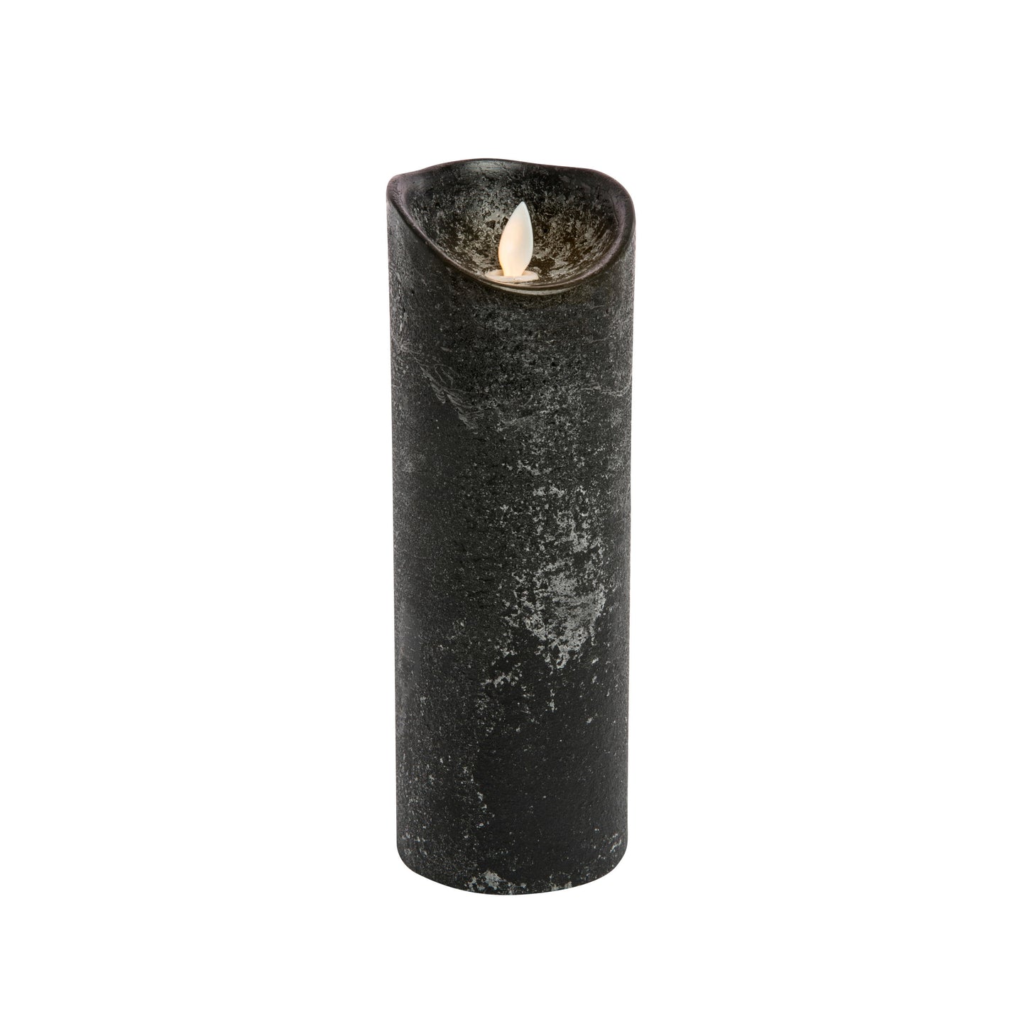 Dancing Flame Black Candle