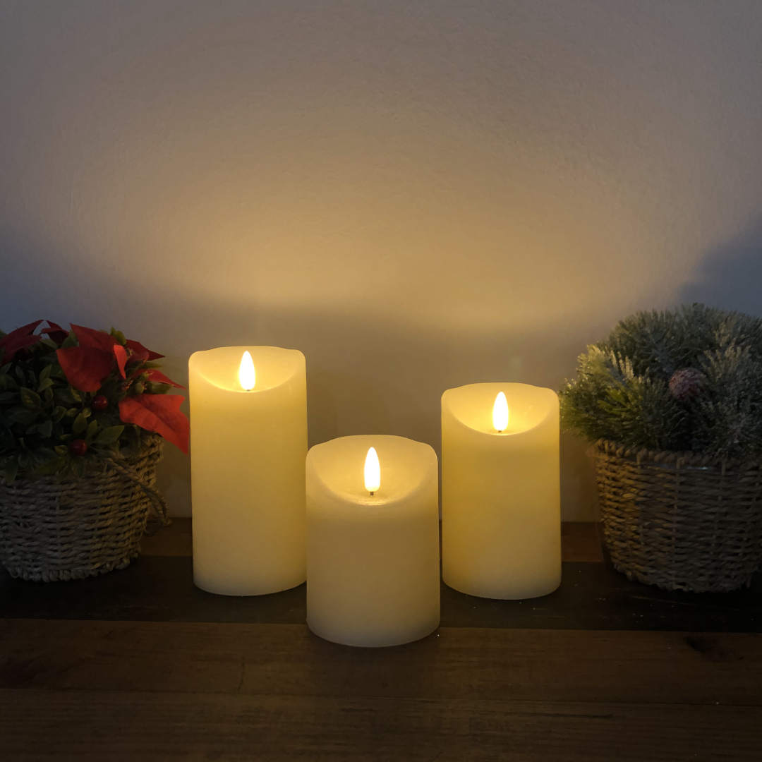 Flickabright Candles Trio