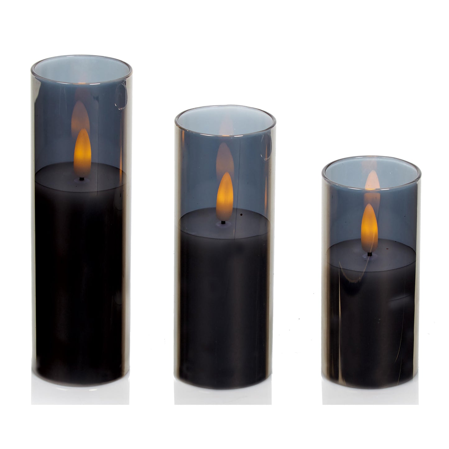 FlickaBrights Grey Glass Set