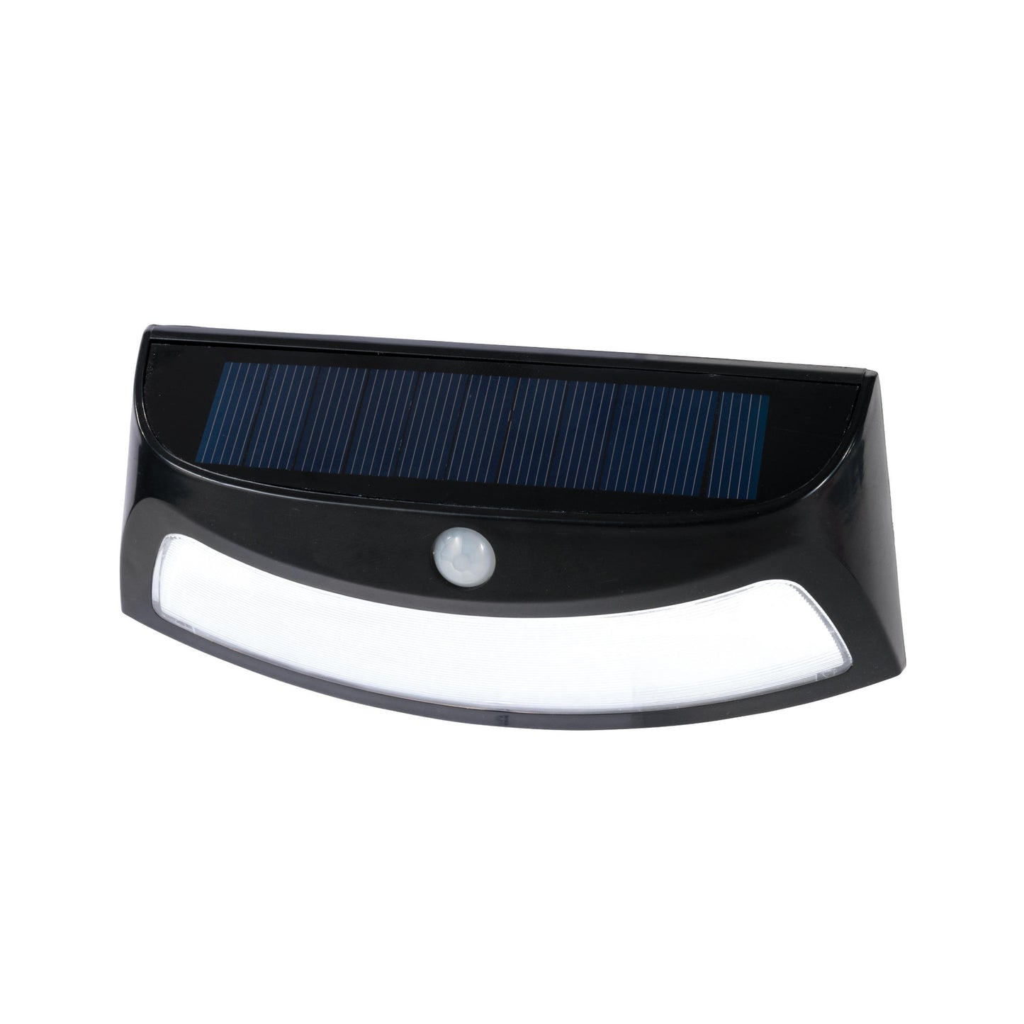 Solárne svietidlo na stenu so senzorom pohybu ⸱ Black Wall Light