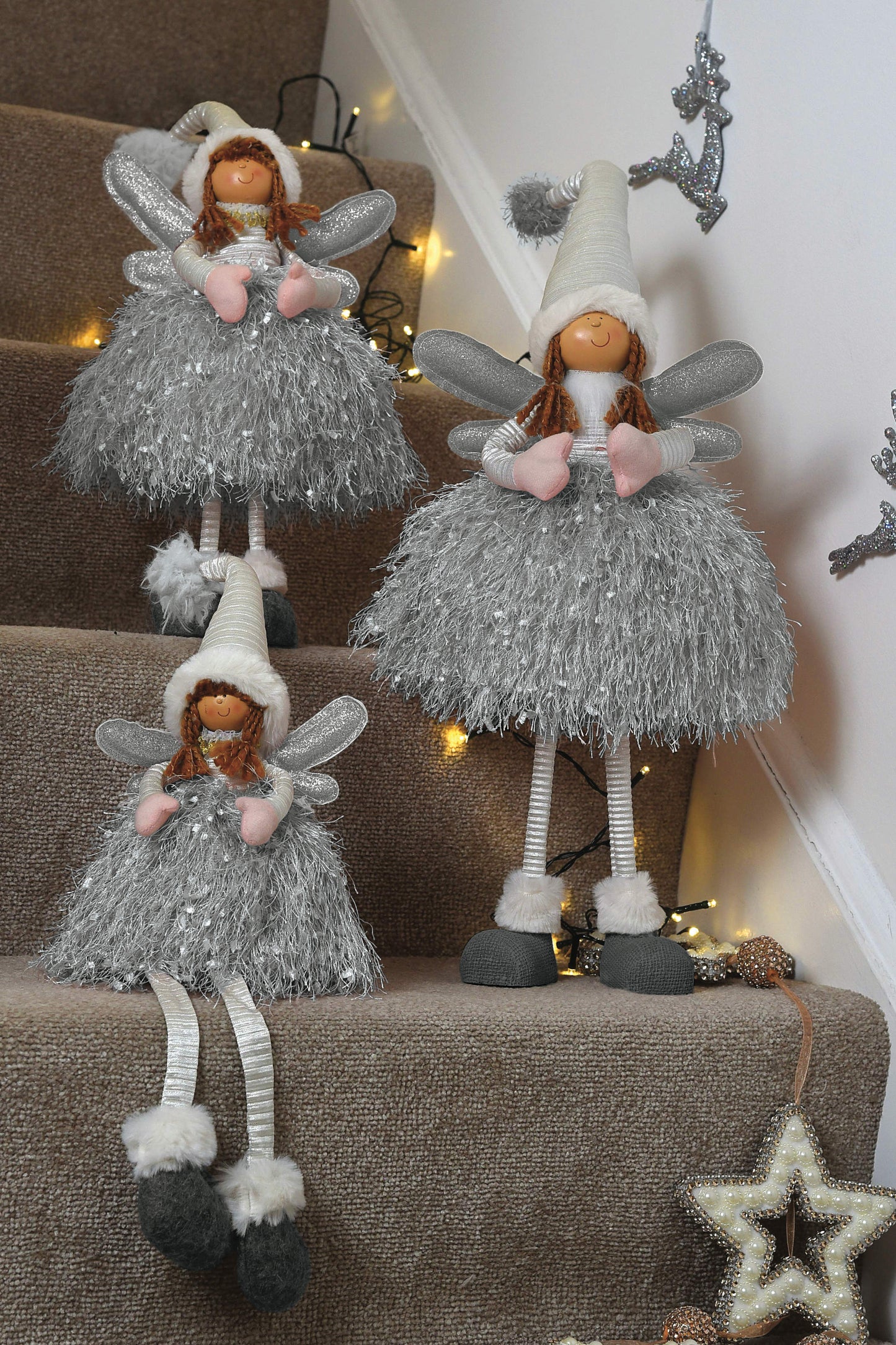 Kolekcia vianočných dekoračných figúriek víly Ophelia Fairy Princess od Three Kings