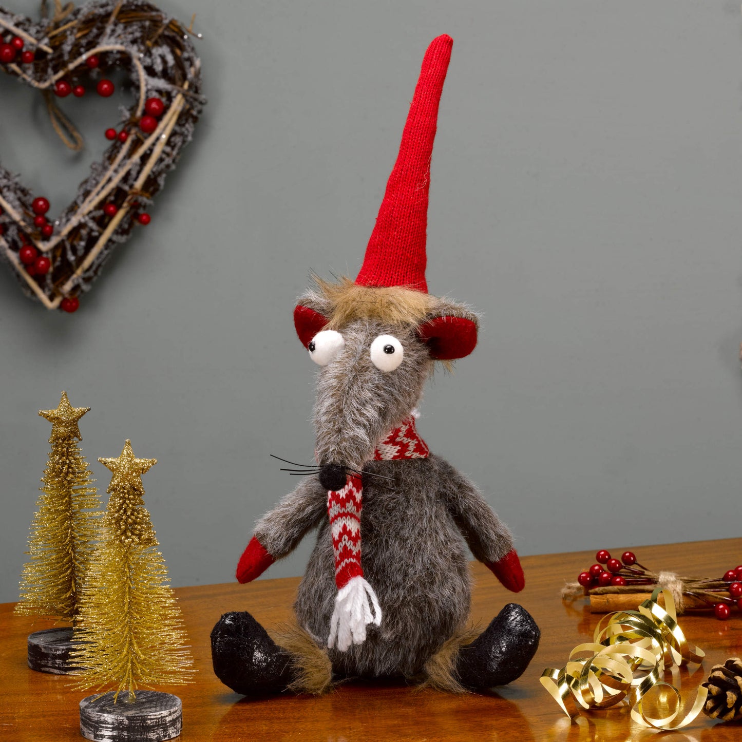 Plyšová vianočná figúrka ⸱ Remi Rat
