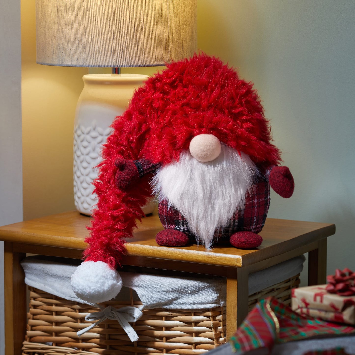Plyšová vianočná figúrka ⸱ Winter Wilbert Red M