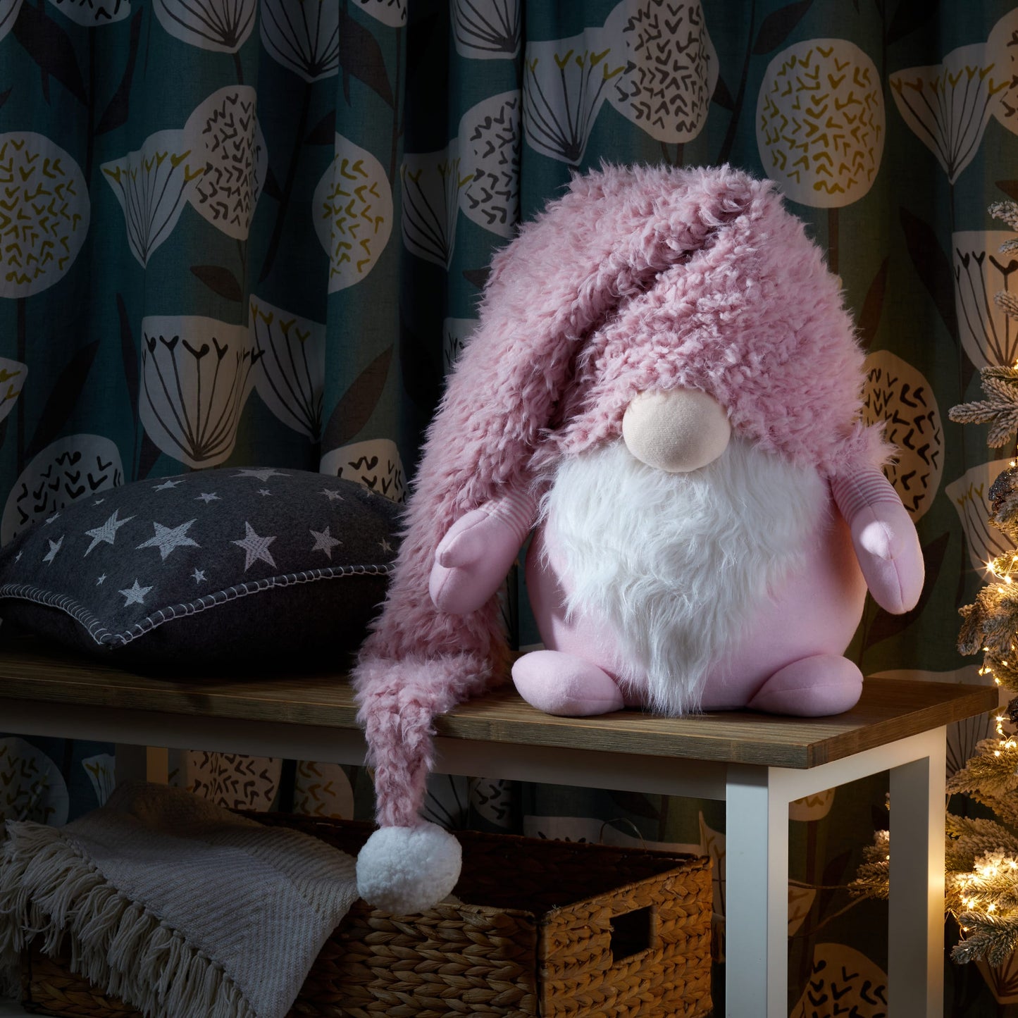 Plyšová vianočná figúrka ⸱ Winter Bjorn Pink XL