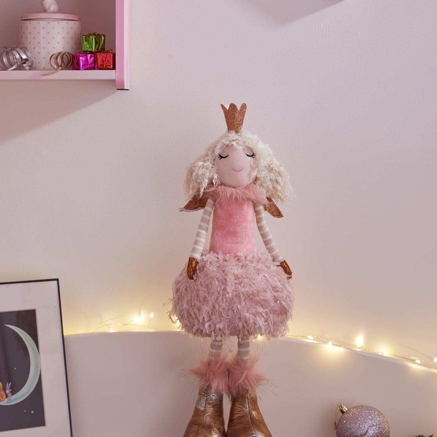 Dekoračná figúrka ⸱ Natasha Fairy Princess Pink