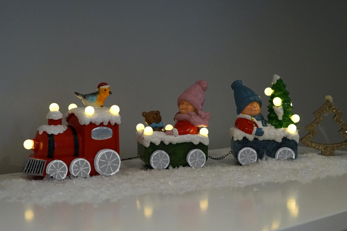 Vianočný vláčik s LED osvetlením ⸱ All Aboard! The Wonderland Express