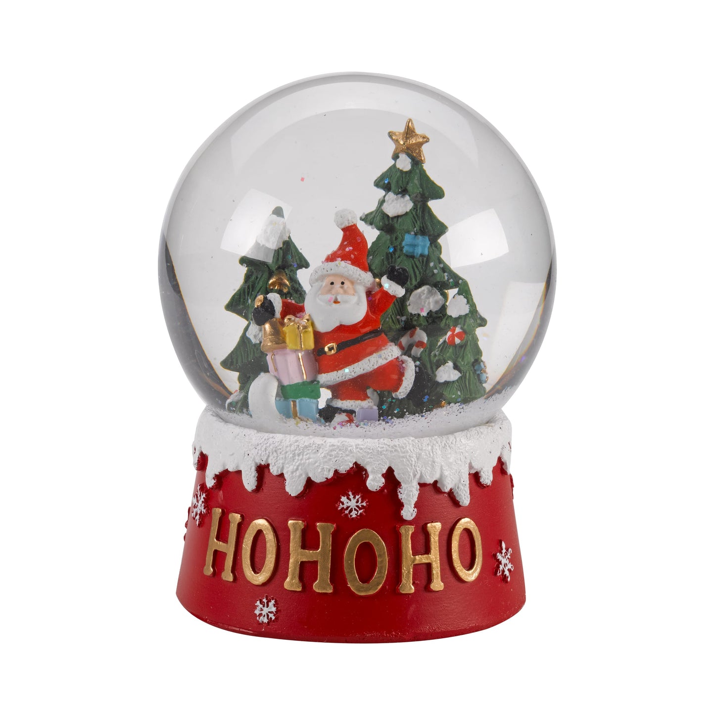 Musical Santa Snow Sphere 12cm
