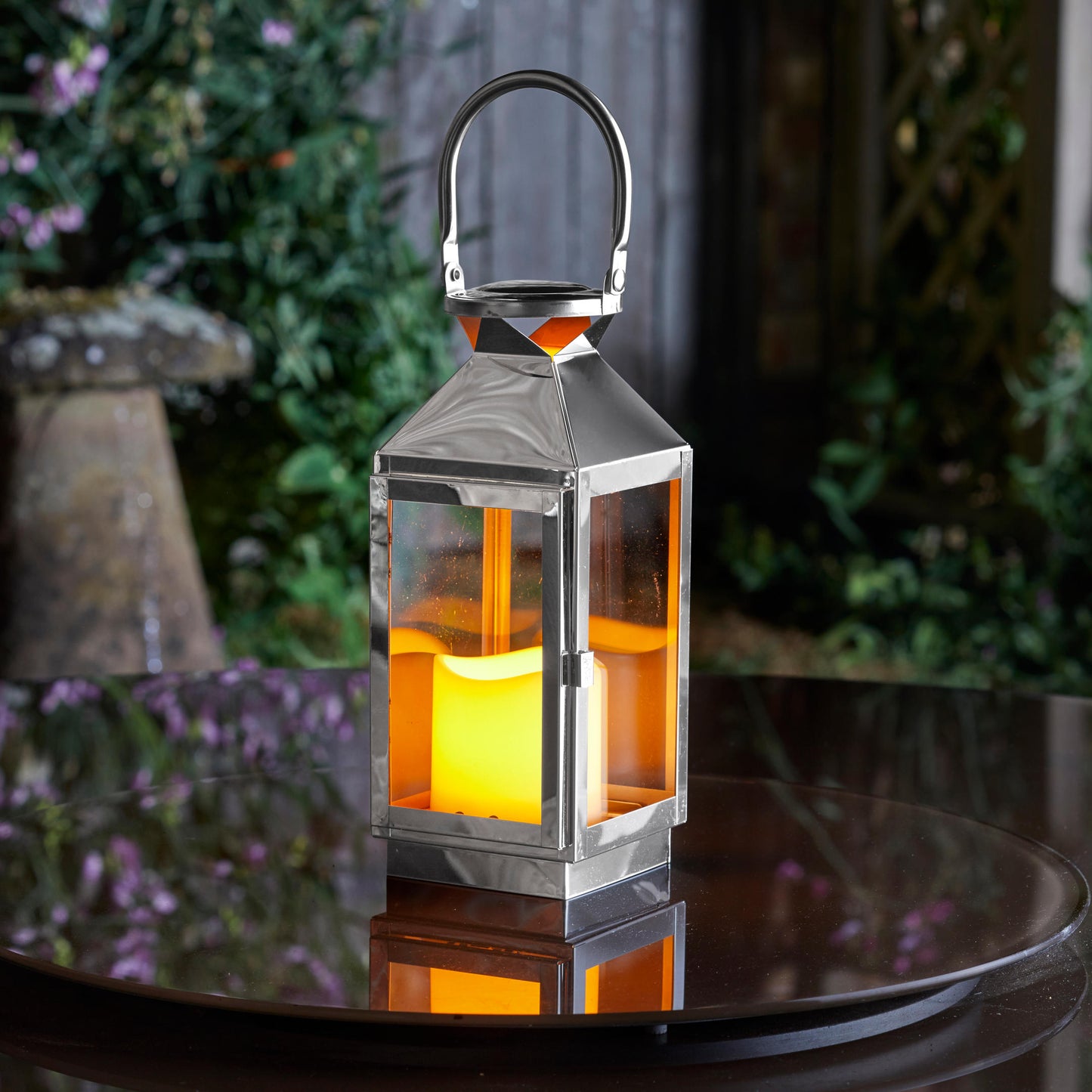 Nerezový lampáš ⸱ Stockholm Medium Lantern