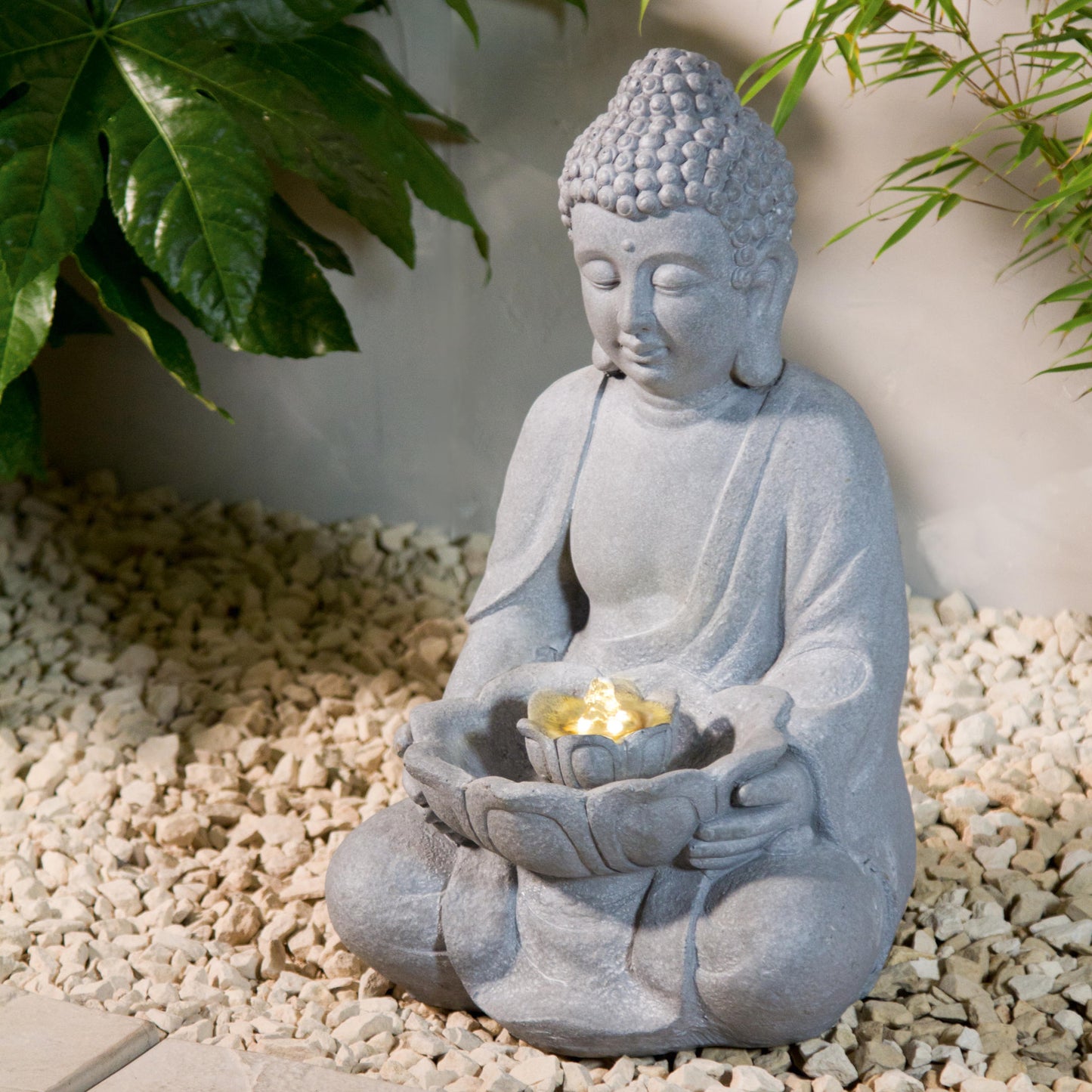 Izbová fontánka s LED osvetlením ⸱ Buddha