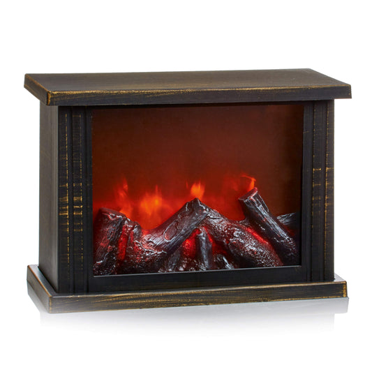 Dekoračný krb s efektom horiaceho ohňa ⸱ Flame Fireplace