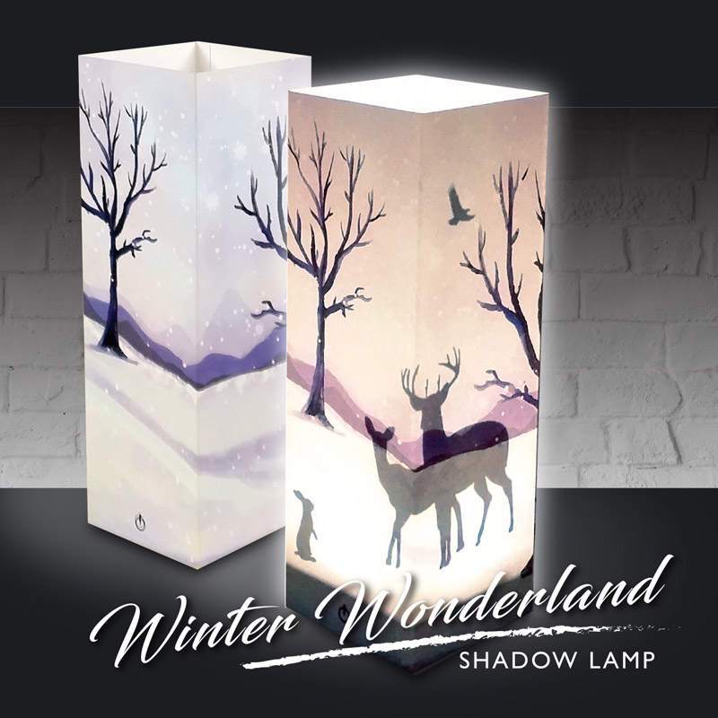 Dekoračná tieňová LED lampa Winter Wonderland od LUXA London